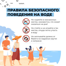 Правила безопасного поведения на воде